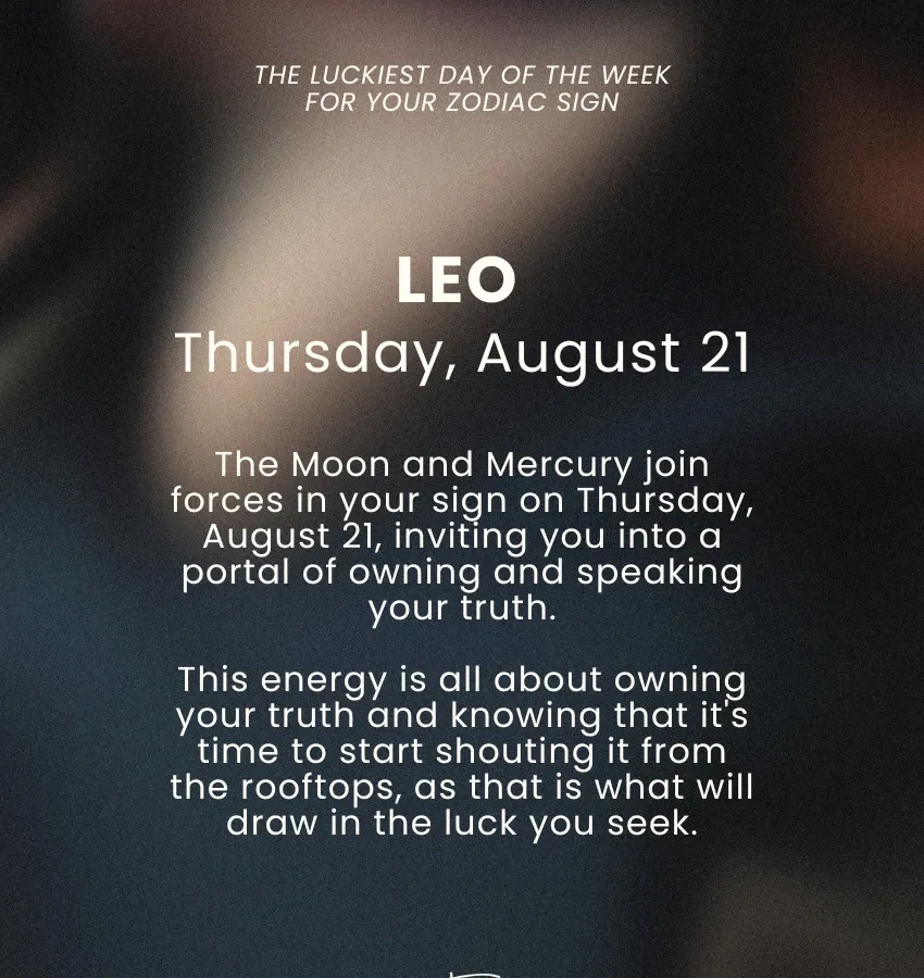 leo zodiac sign luckiest day week august 18 24 2025' title='leo zodiac sign luckiest day week august 18 24 2025' typeof='foaf:Image' decoding='async