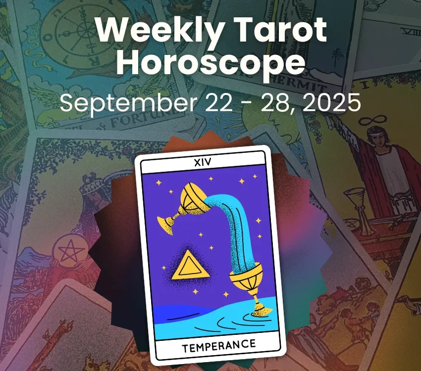 Vom 22. bis 28. September gibt es wöchentliche Tarot-Horoskope für jedes Sternzeichen